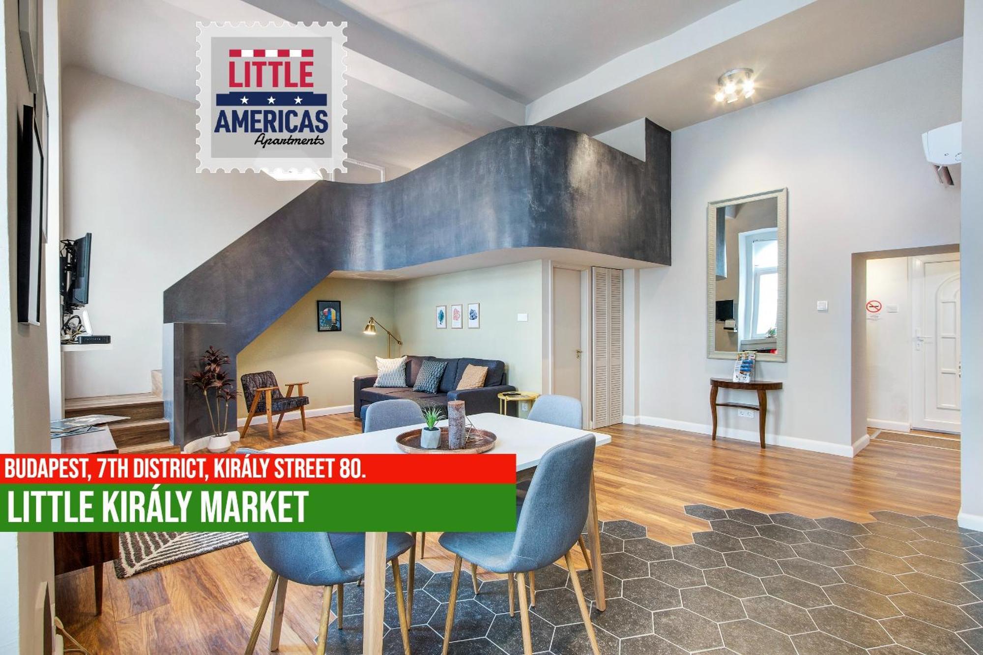 Little Americas Kiraly Street Apartments Будапеща Екстериор снимка