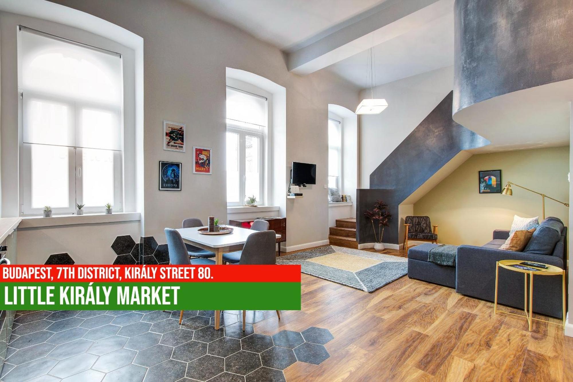 Little Americas Kiraly Street Apartments Будапеща Екстериор снимка